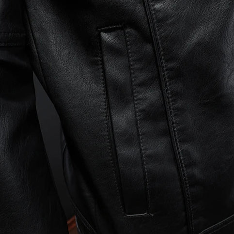 The Camden Leather Moto Jacket
