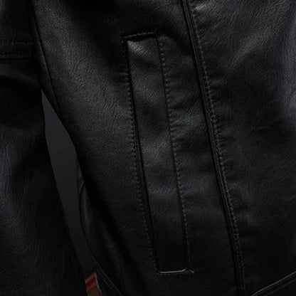 The Camden Leather Moto Jacket