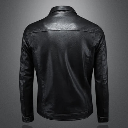 The Camden Leather Moto Jacket