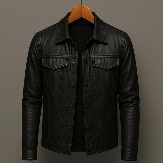 The Camden Leather Moto Jacket
