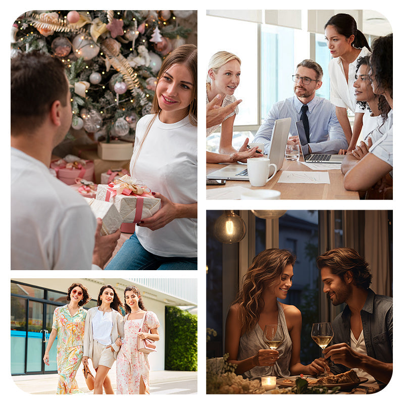 Mid-Length Denim-Seam Trench Coat