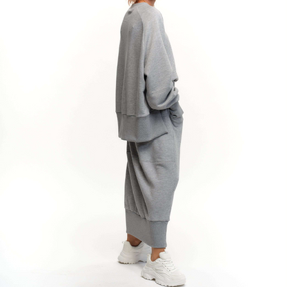 2-Piece Women's Sweatshirt & Skirt Set